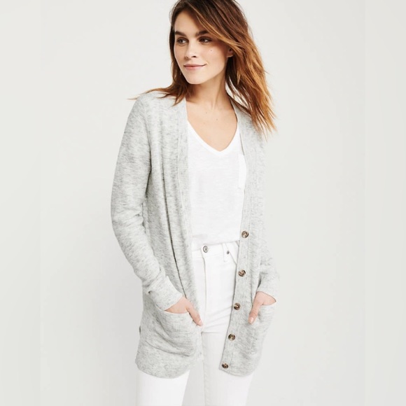 Abercrombie & Fitch Sweaters - ❄️NWOT A&F •Easy Boyfriend cardigan size S